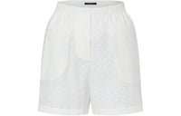 LOUIS VUITTON Monogram Fil Coupé Pajama Shorts
