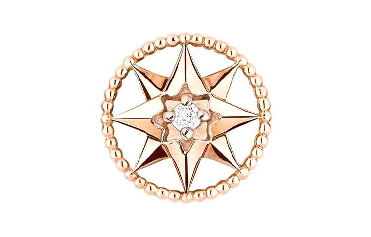 DIOR Earrings Women's Rose Gold