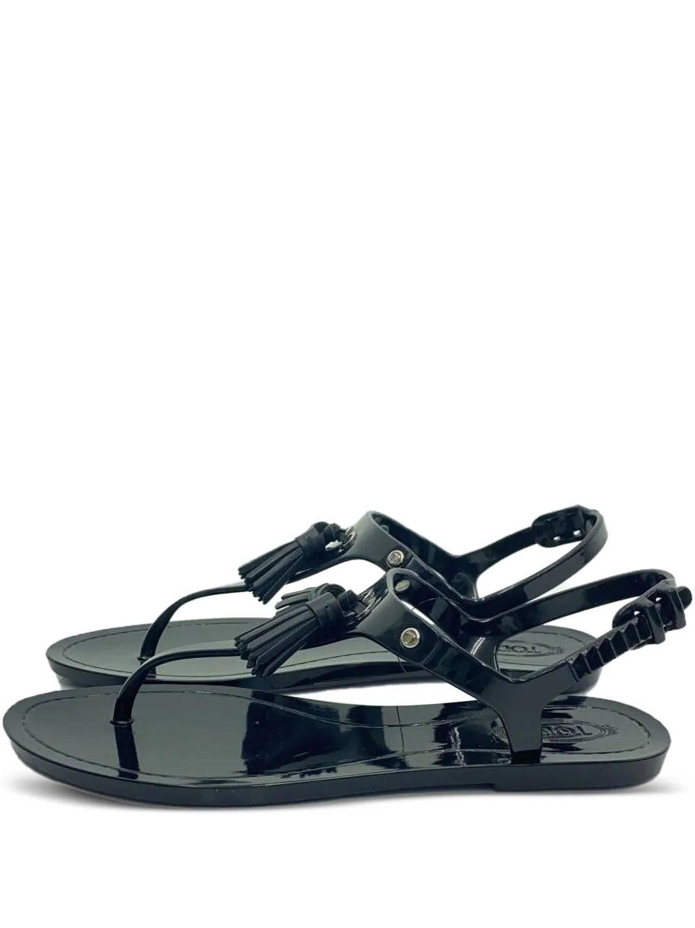 Tod's Tassel-Embellished Flat Sandals