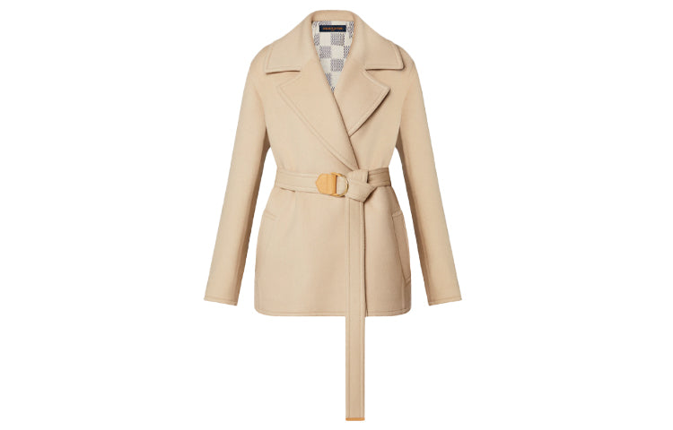 LOUIS VUITTON New Quarterly Products Of LV Coat Women's Brown