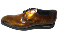 PRADA Casual Shoes Brown Yellow