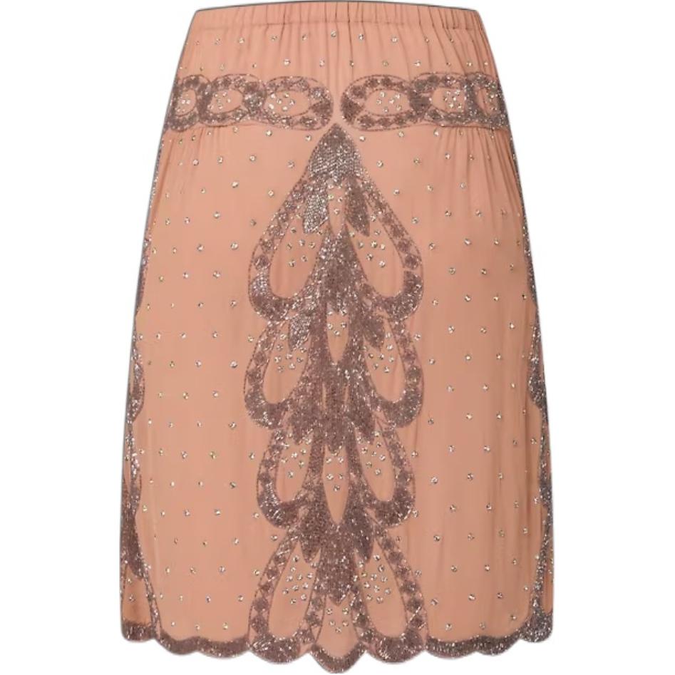 LOUIS VUITTON Casual Long Skirts Women's Pink