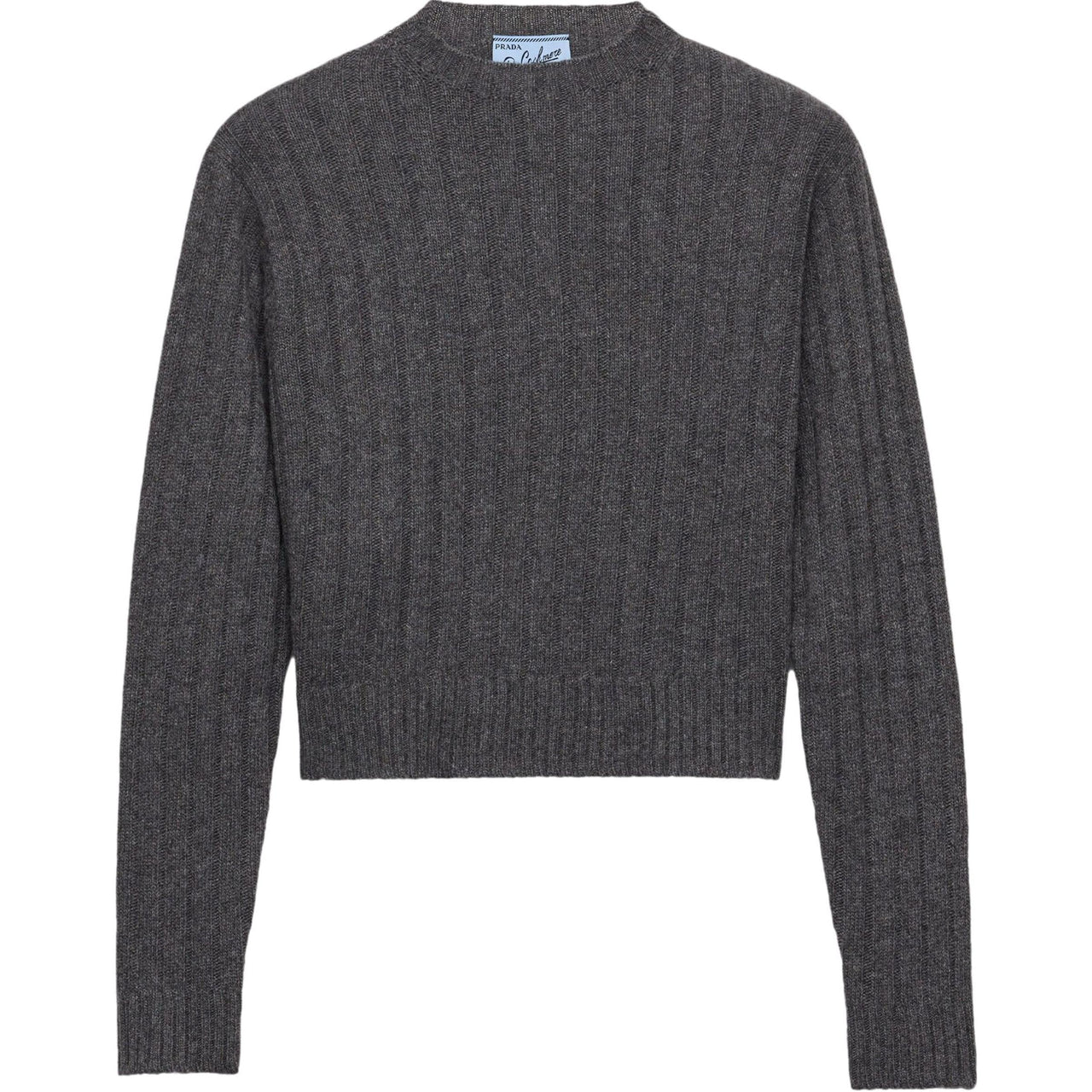 PRADA Cropped Re-Cashmere Sweater