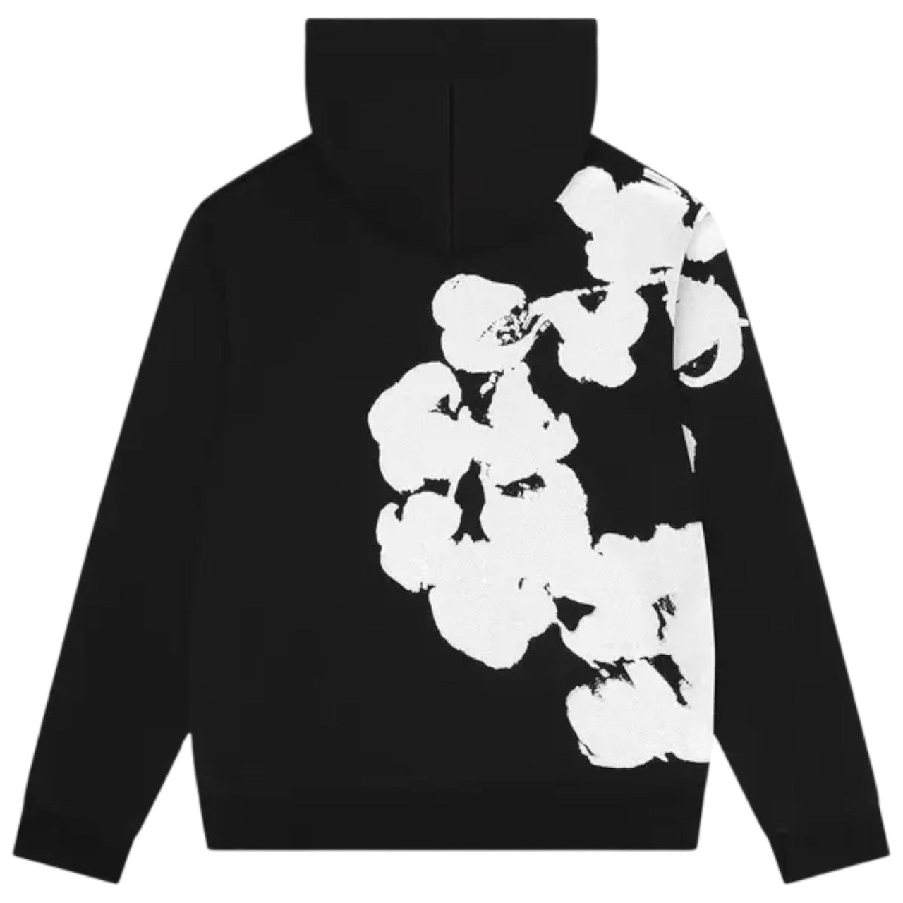 Denim Tears Big Cotton Wreath Sweatshirt 'Black' SS25THD0631