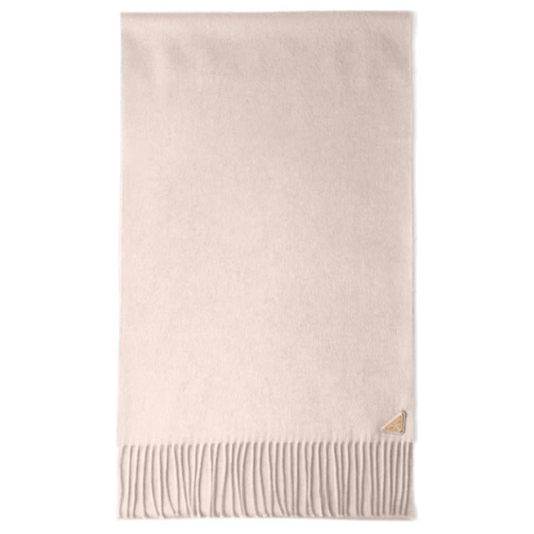 PRADA Enamel Triangle logo Scarf