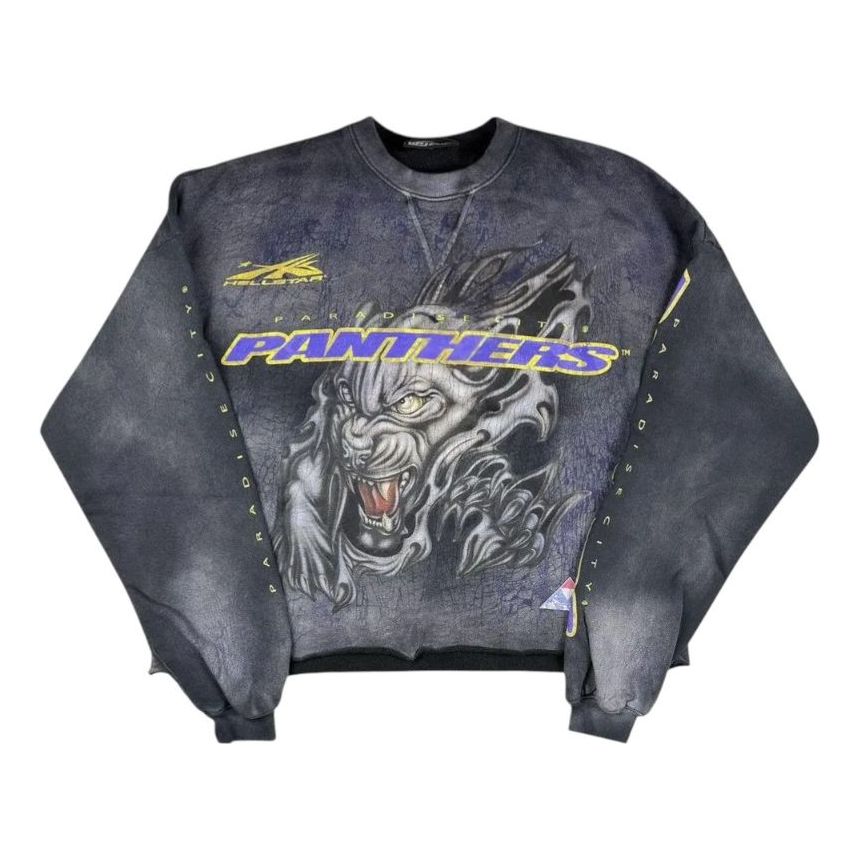 Hellstar Paradise City Panthers Crewneck 'Black' 09357-1SS2504HPCPCB-BLAC