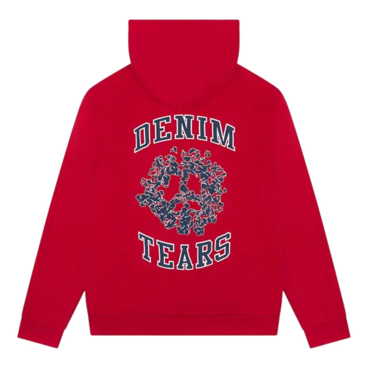 Denim Tears Denim University Zip Hoodie 'Red' SS25TZH10391882
