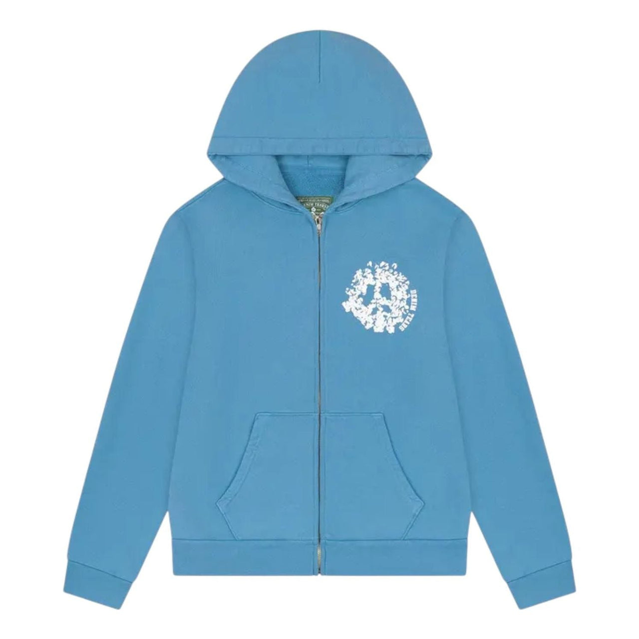 Denim Tears Denim University Zip Hoodie 'Light Blue' SS25TZH10391849