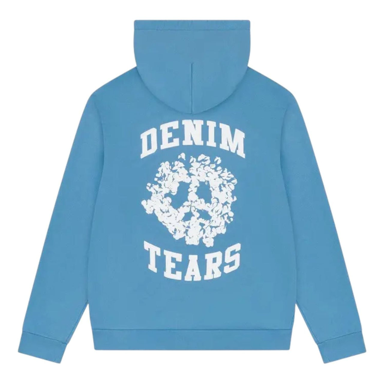 Denim Tears Denim University Zip Hoodie 'Light Blue' SS25TZH10391849