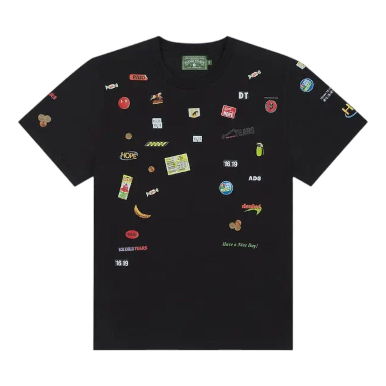 Denim Tears Sweet Corner T-Shirt 'Black' SS25TSS051281