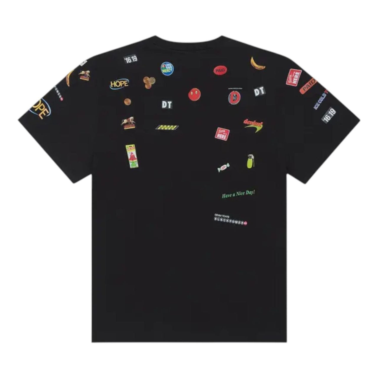 Denim Tears Sweet Corner T-Shirt 'Black' SS25TSS051281