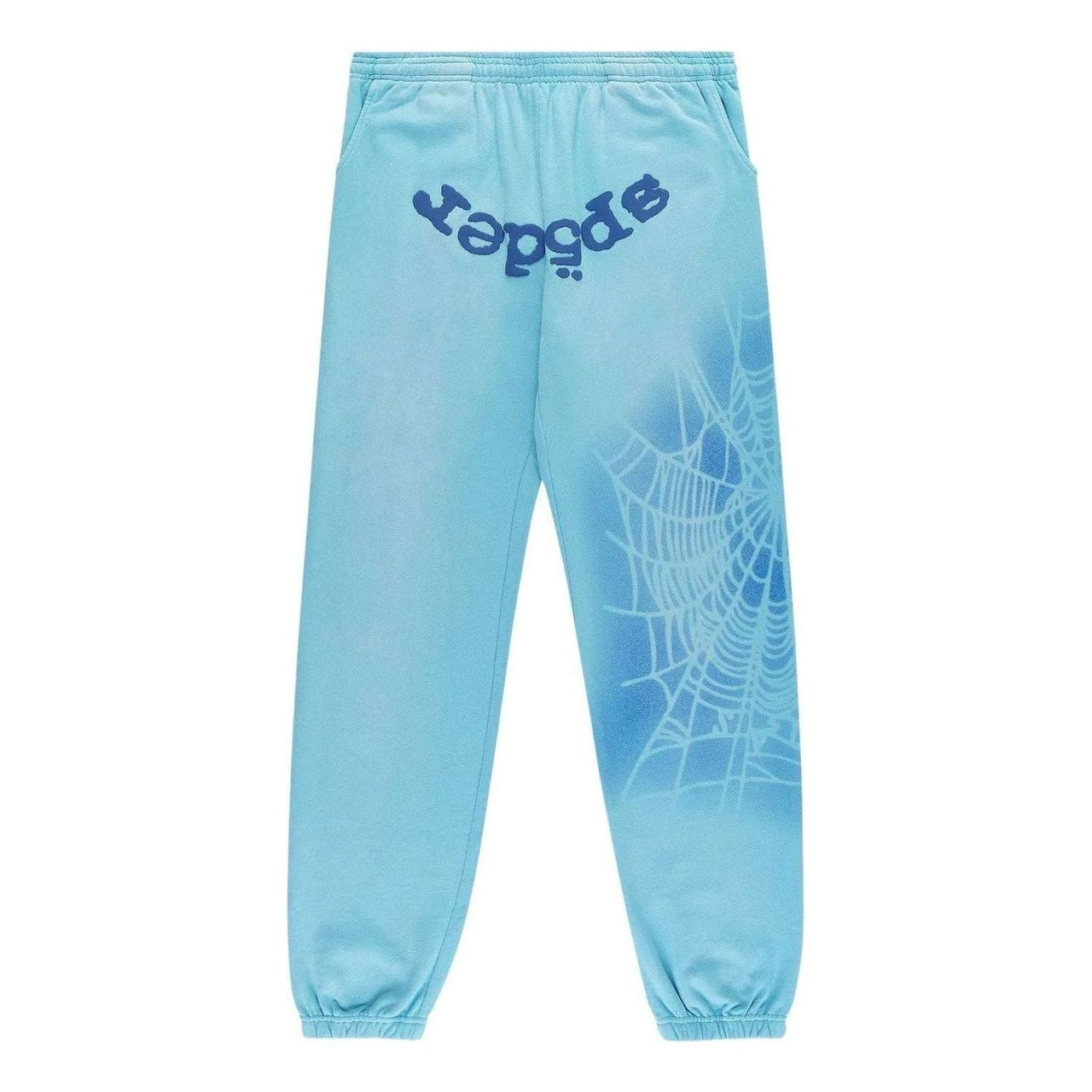 Sp5der OG Web V2 Spray Sweatpant 'Light Blue' SB005SS25LBL