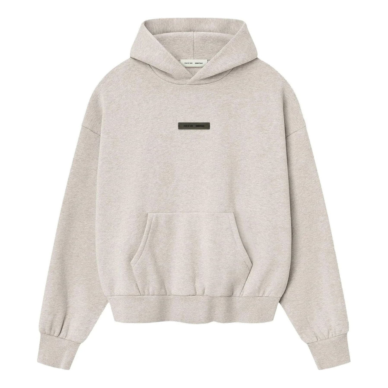 Fear of God Essentials SS25 Classic Hoodie 'Heather Stone' 192SP252052F