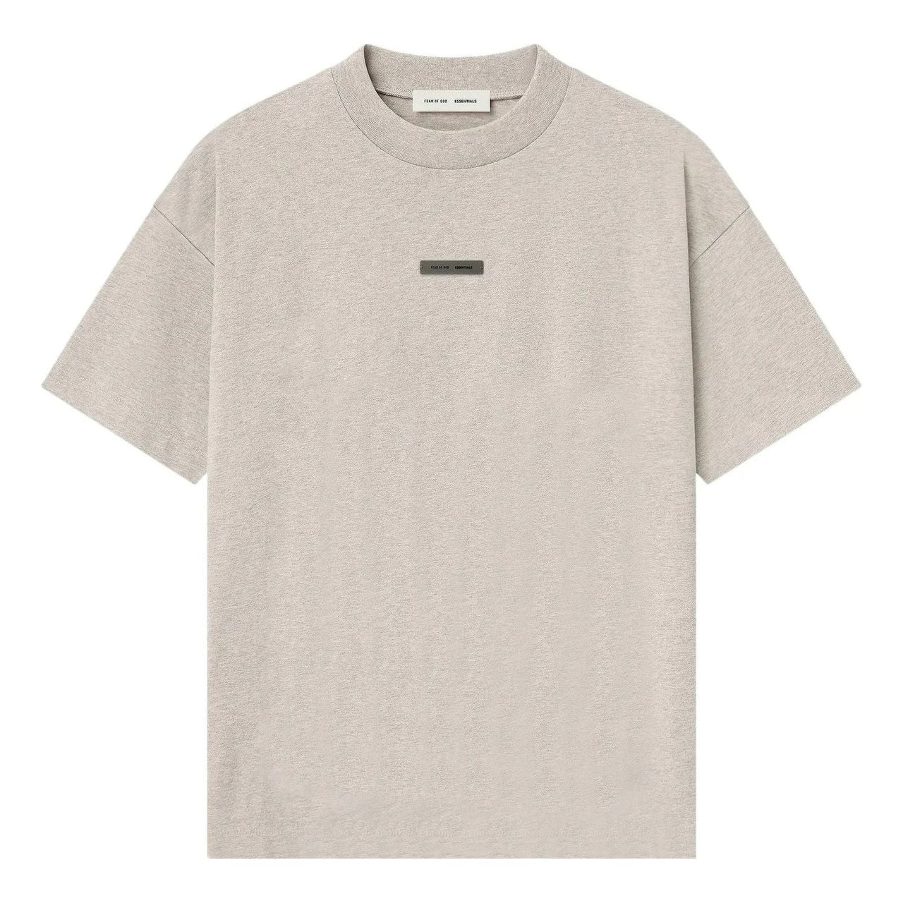 Fear of God Essentials SS25 Classic Short Sleeve T-shirt 'Heather Stone' 125SP254192F