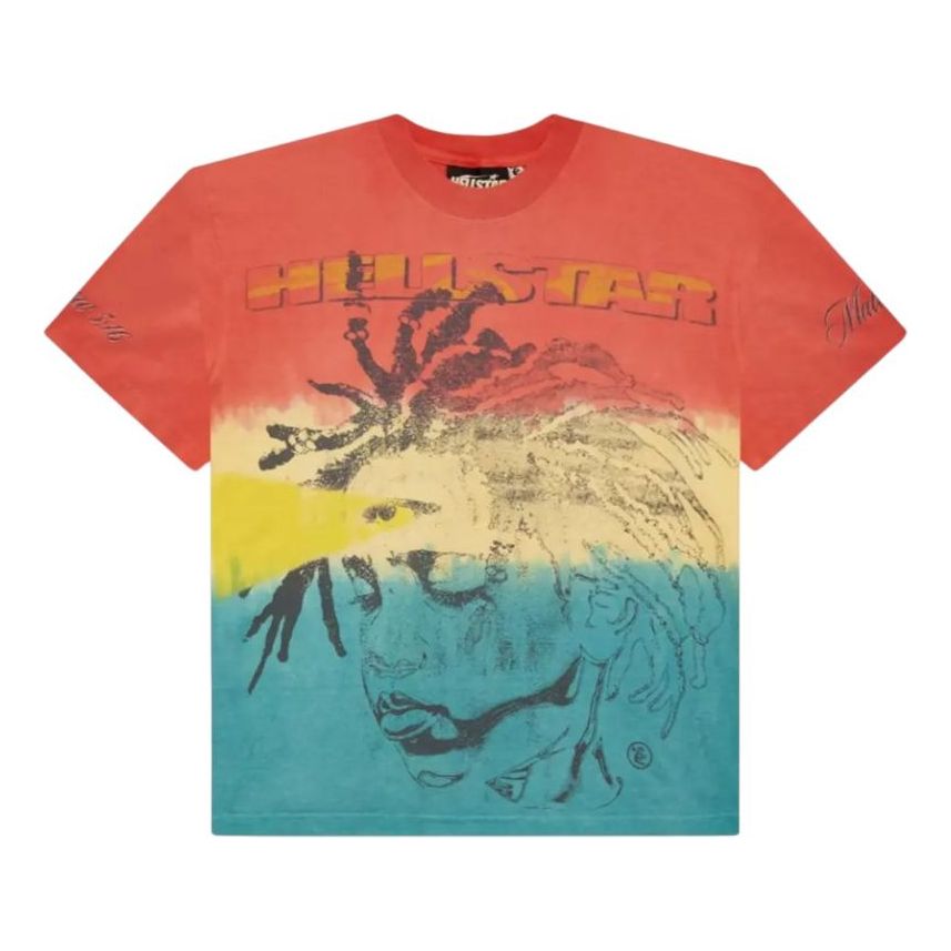Hellstar Rasta T-Shirt 'Multicolor' HSOOTE01-MUL