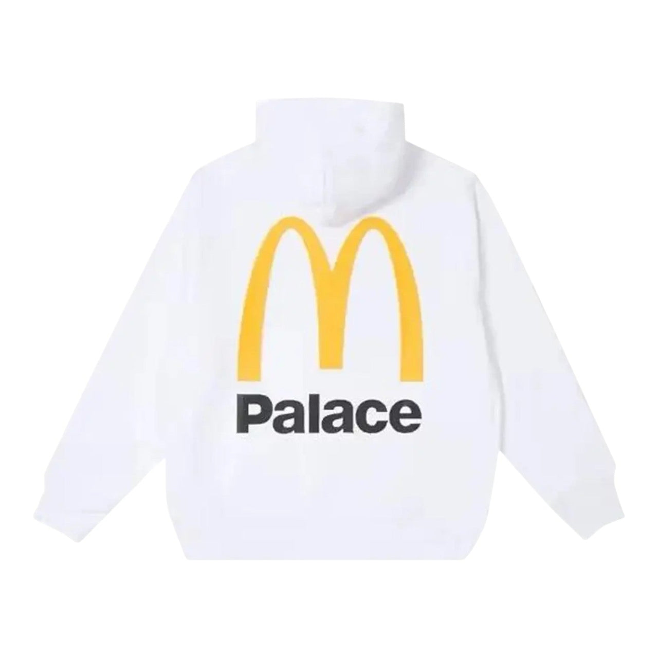 Palace x McDonald's Logo Hoodie 'White' P25CS175