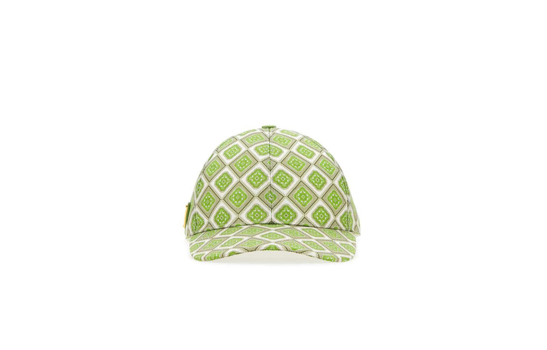 PRADA Cotton Baseball Caps Women's Multicolor