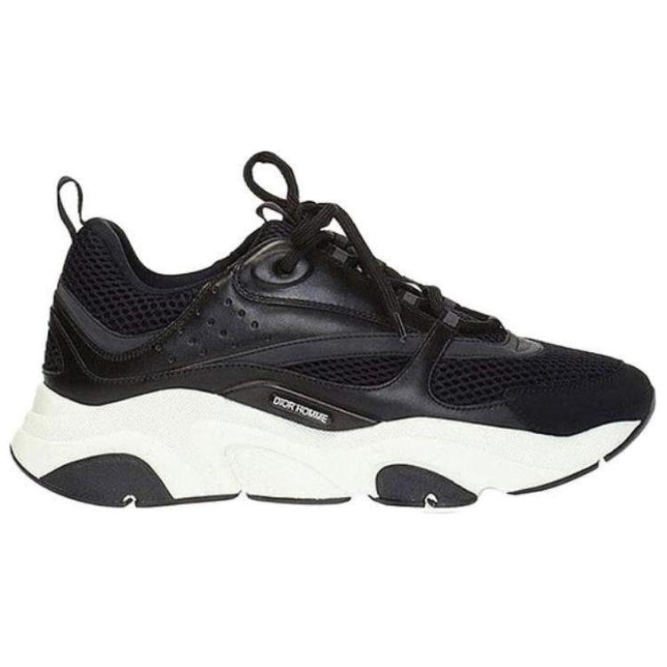 DIOR B22 Homme Low-Top Sports Casual Shoes Men's Black