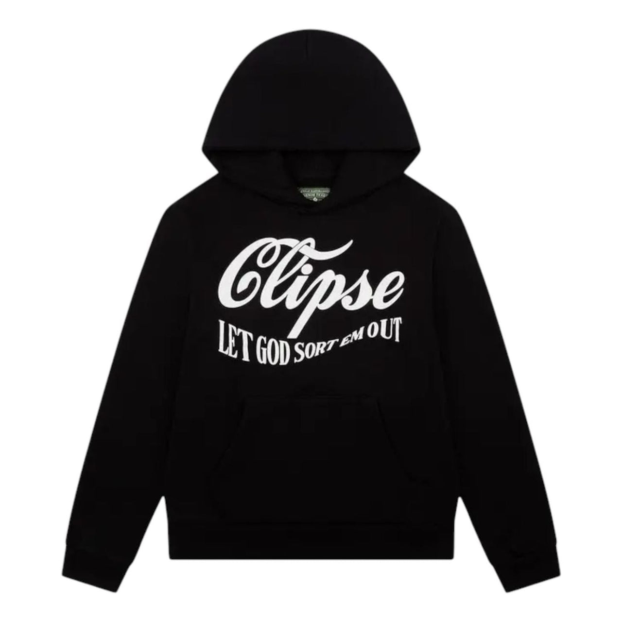 Denim Tears x Clipse Let God Sort Em Out Hoodie 'Black' 05650-1SS2504DTXCLG-BLAC