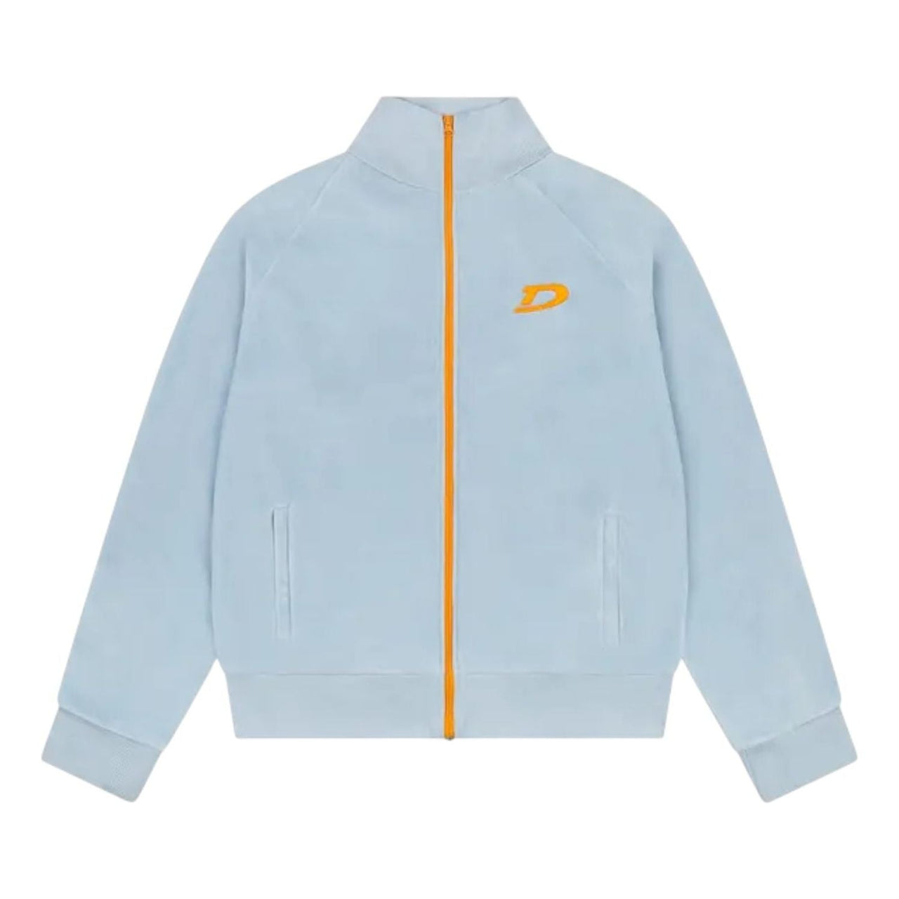 Denim Tears Velour Warmup Jacket 'Light Blue' SS25OTJ005