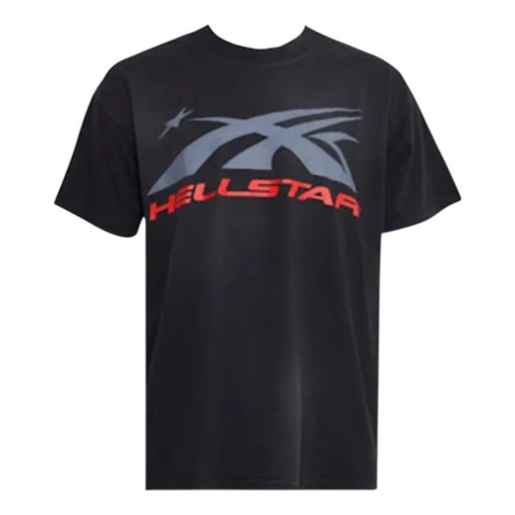 Hellstar Sports Logo T-Shirt 'Black' 09357-1SS2504HSLTB-BLAC