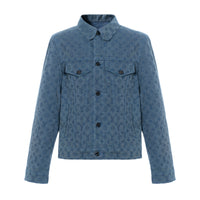 LOUIS VUITTON Denim Jacket Men's Blue