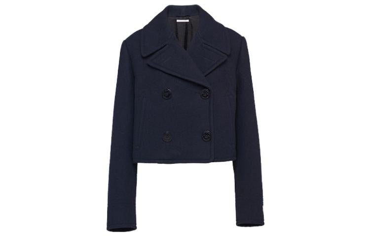 PRADA Coats Women's Blue