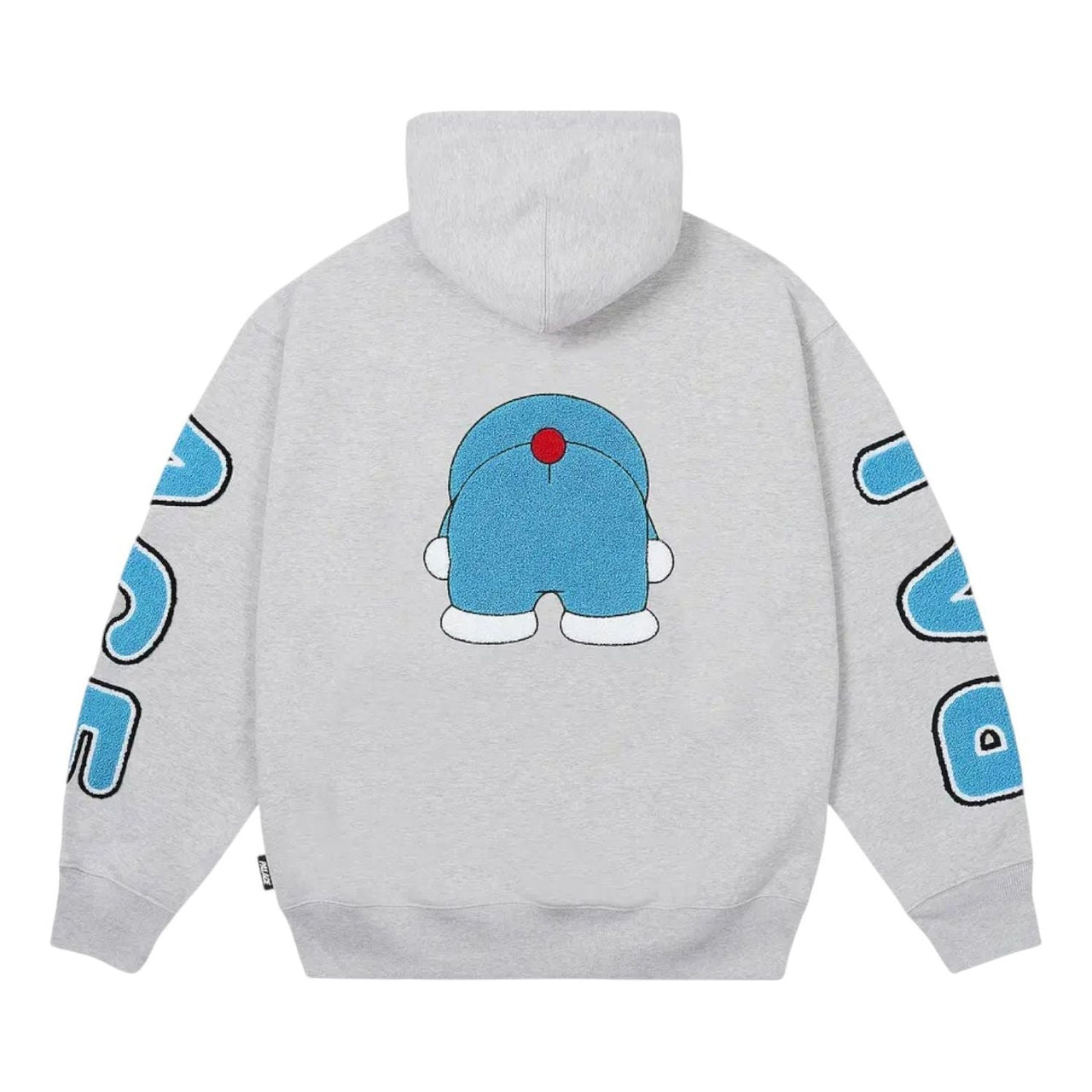 Palace x Doraemon Hoodie 'Grey Marl' P29CS032