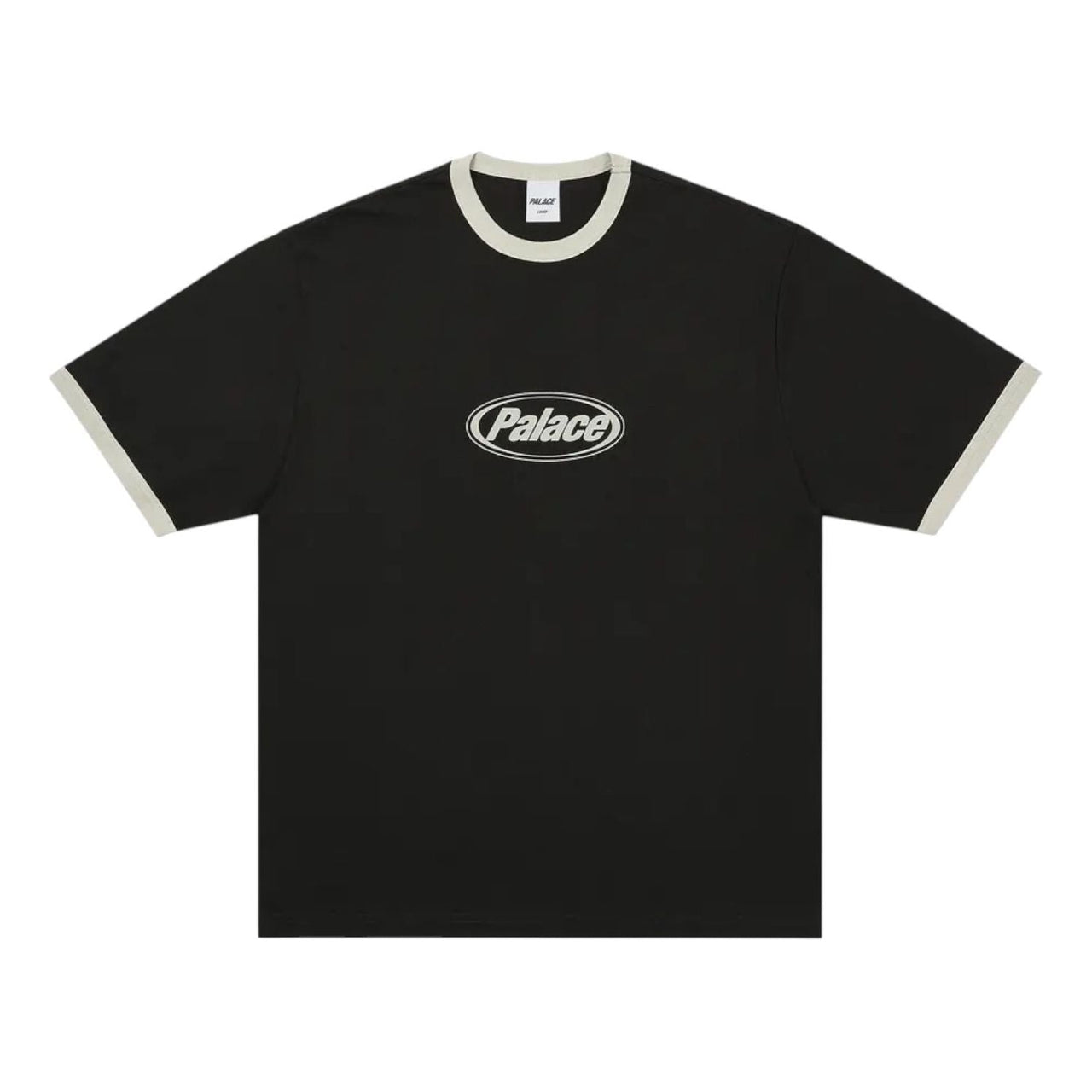Palace Elipse Ringer T-Shirt 'Black' P29ES025