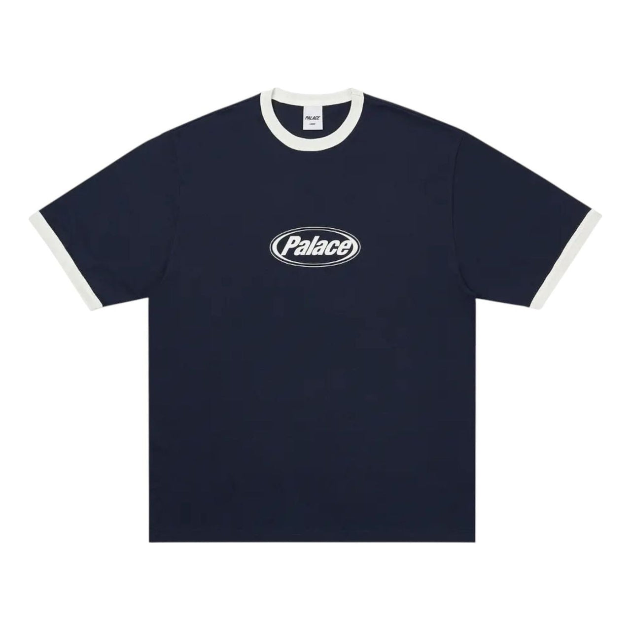 Palace Elipse Ringer T-Shirt 'Navy' P29ES022