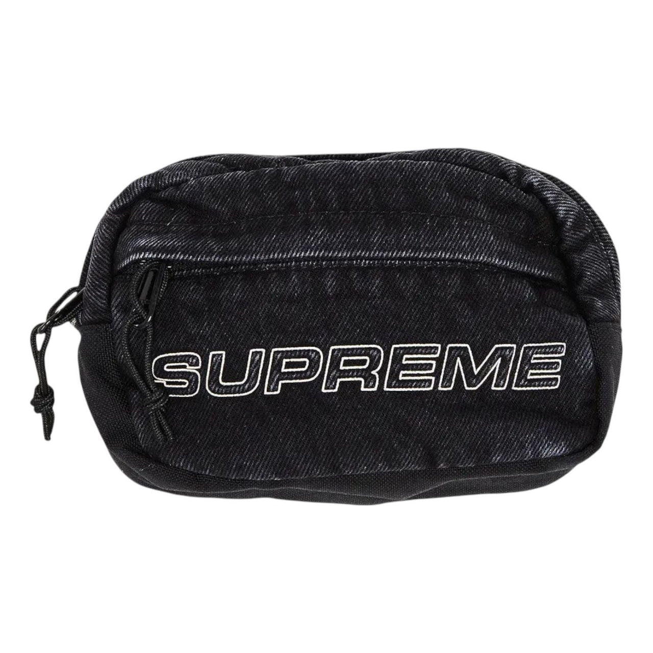 Supreme Denim Mini Shoulder Bag 'Black' FW25B6-BLACK