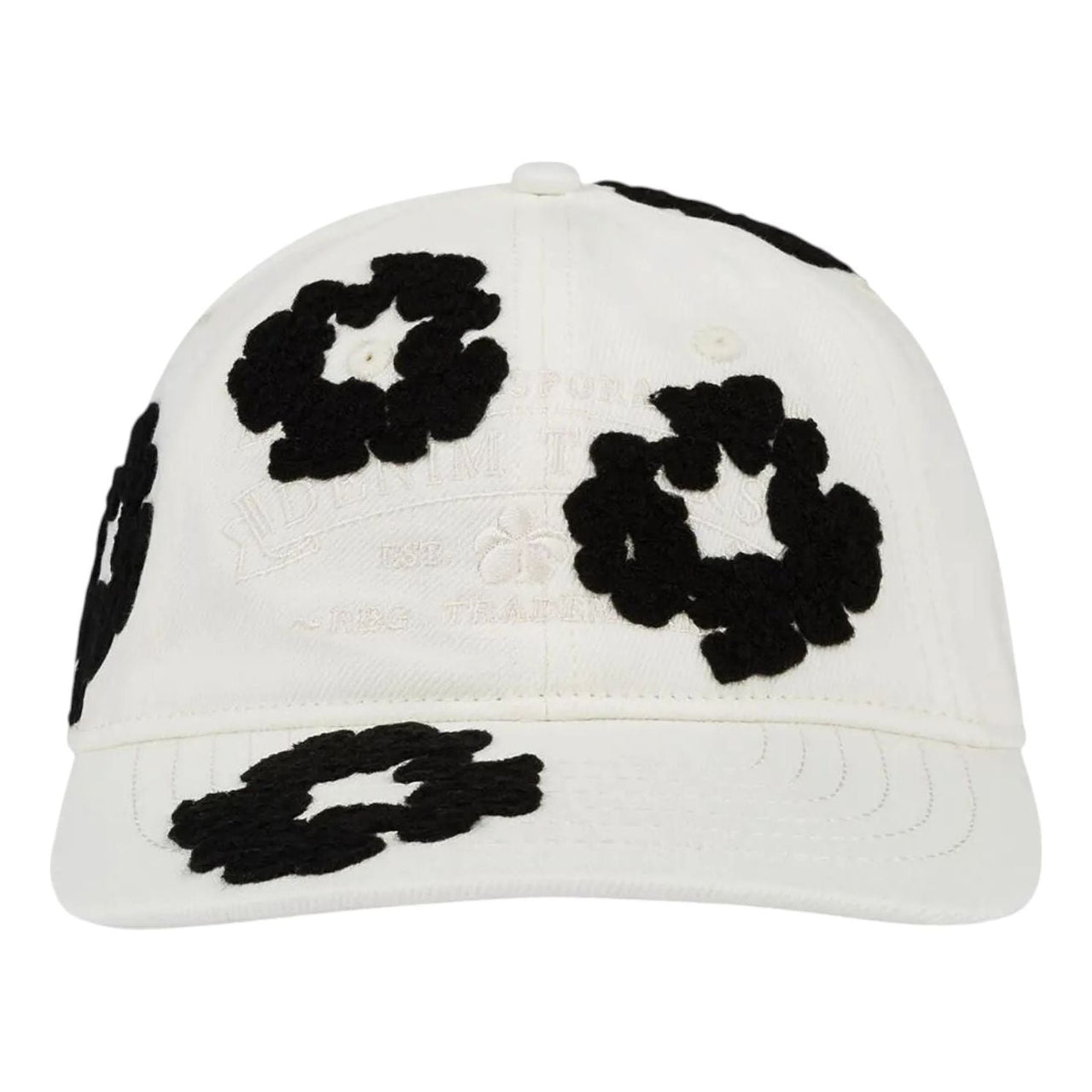Denim Tears Denim Cotton Wreath Cap 'White' SS25ABC0121909