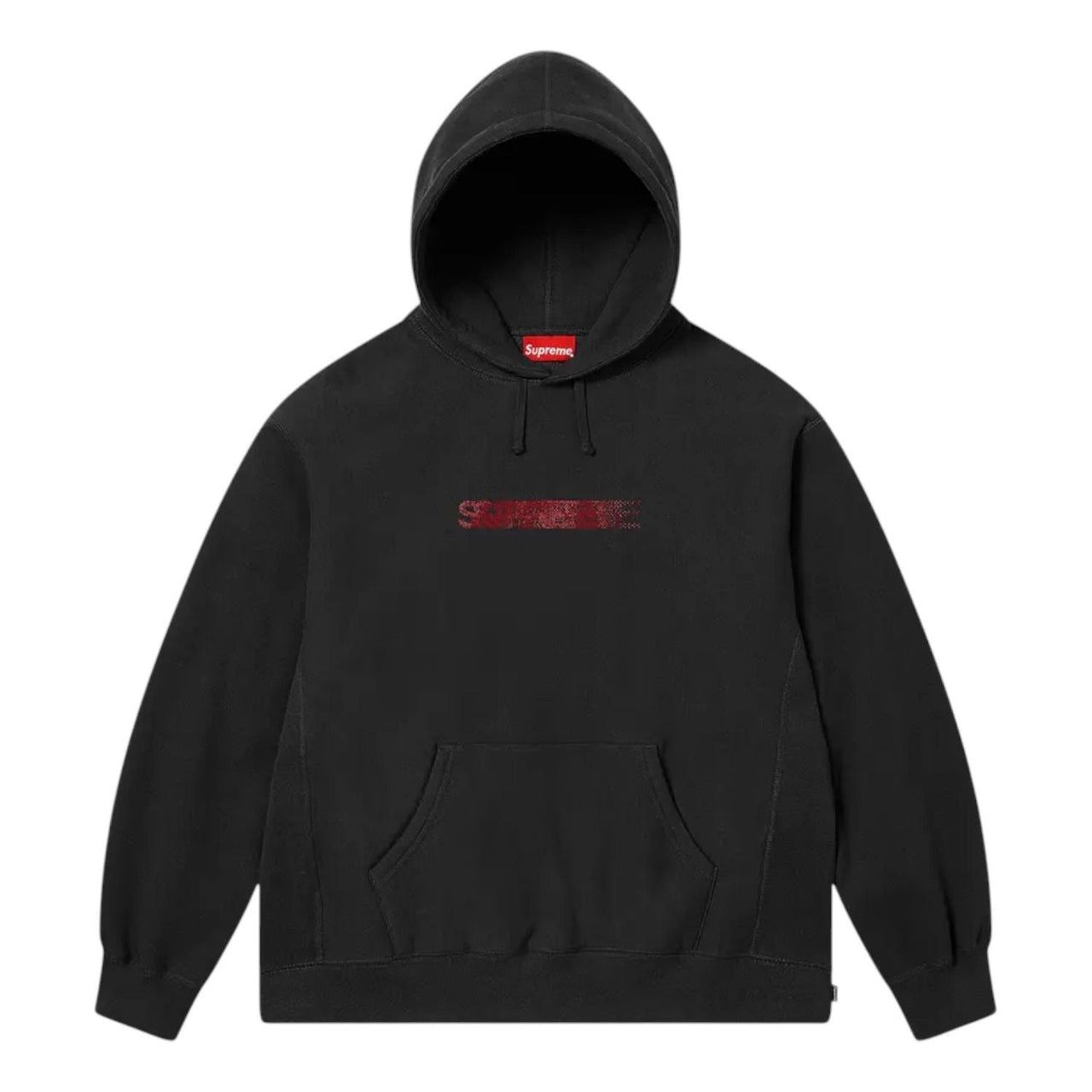 Supreme x Swarovski Motion Logo Hooded 'Black' FW25SW62-BLACK