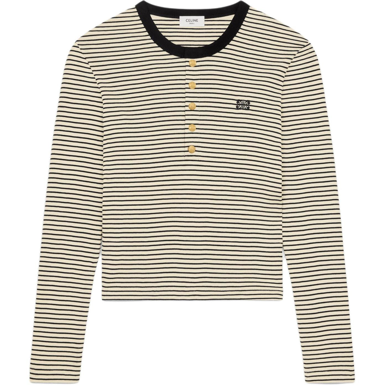 CELINE T Shirts Women's Cream