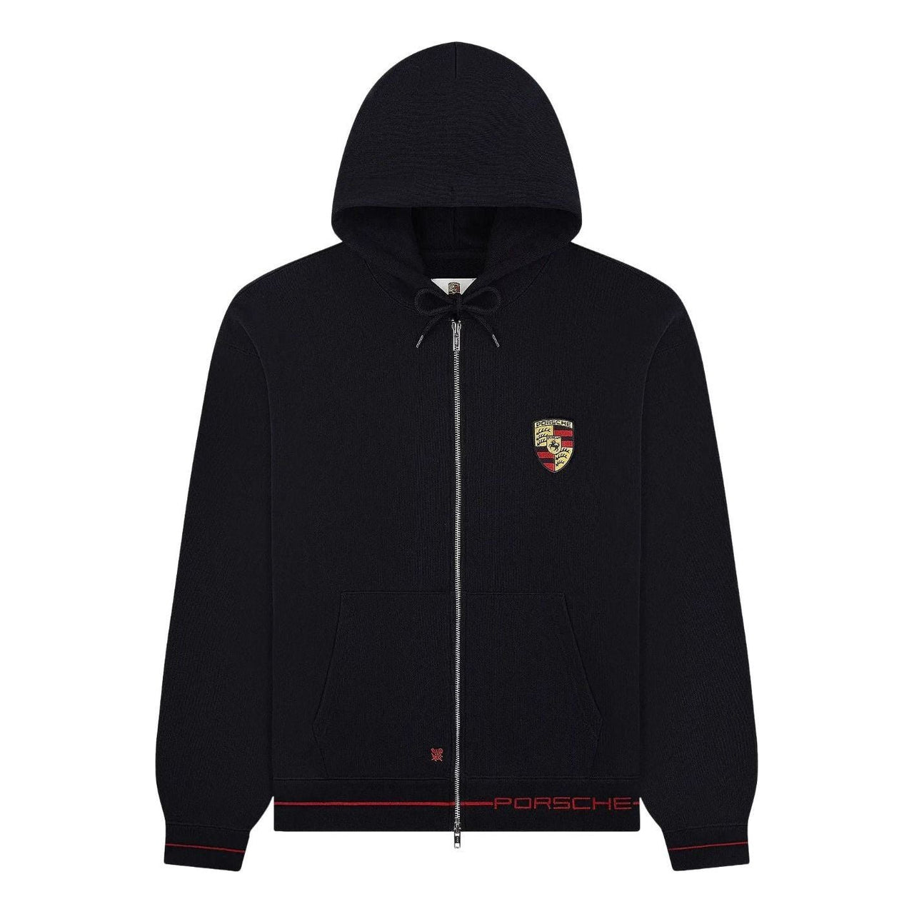 Aime Leon Dore x Porsche Full-Zip Hoodie 'Jet Black' FW25CH007-JET