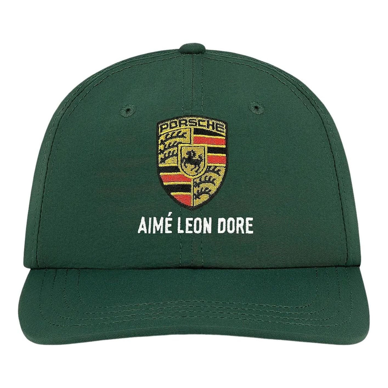 Aime Leon Dore x Porsche Nylon Logo Hat 'Pine Grove' FW25AH049-PINE