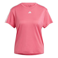 (WMNS) adidas Aeroready Train Essentials 3 Stripes T-shirt Asia Sizing 'Pink' HZ5688