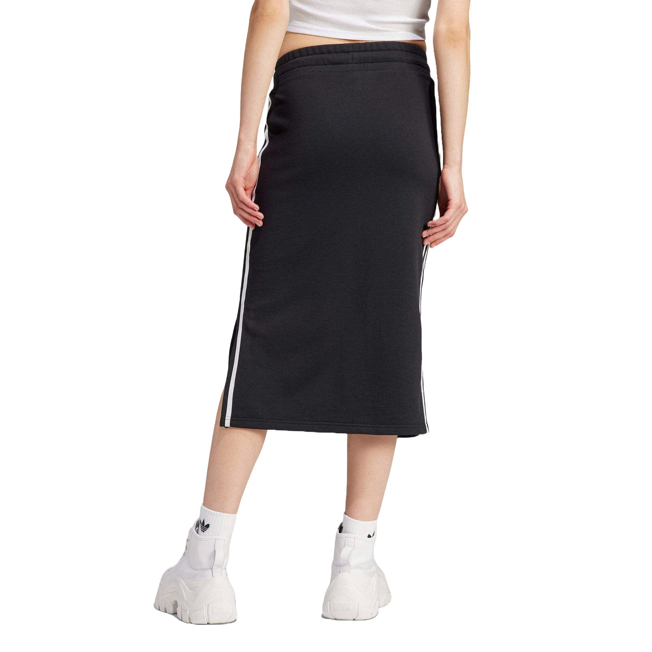(WMNS) تنورة أديداس 3-Stripes "أسود أبيض" IR9804