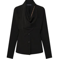 LOUIS VUITTON 1AFSCE Silk Scarf Shirt