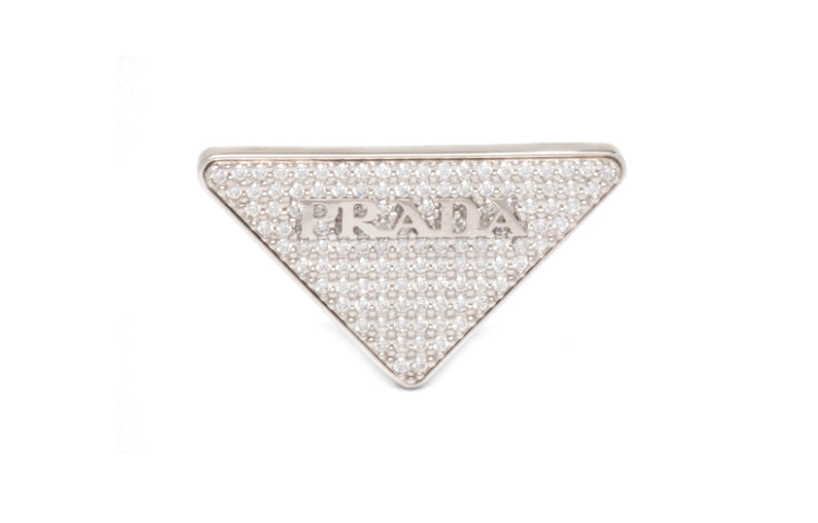PRADA Earrings Women's Silver
