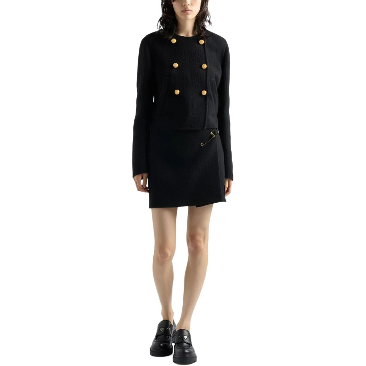 PRADA Double breasted Twill Jacket
