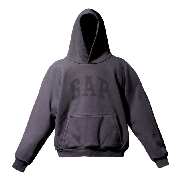 Yeezy Gap Engineered By Balenciaga SS22 Dove Shrunken Hoodie 'Black' 469177-02