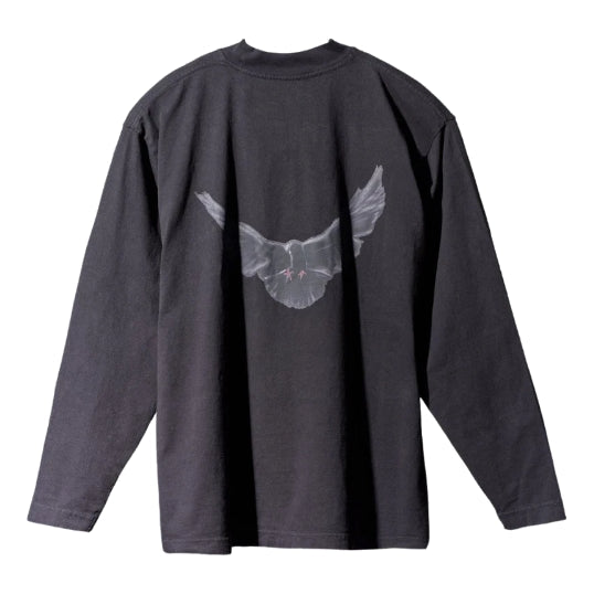 Yeezy Gap Engineered by Balenciaga SS22 Dove Long Sleeve T-Shirt 'Black' 469671-02