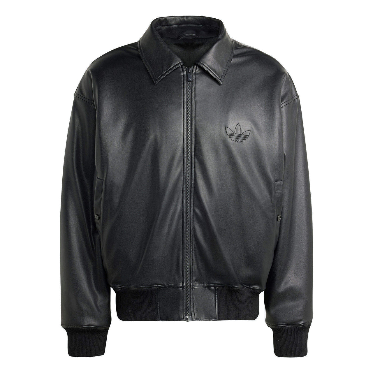 adidas Classic Street Embossed Jacket Asia Sizing 'Black' IP3281