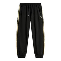 PUMA Classics Sweatpants 'Black Yellow' 625823-01