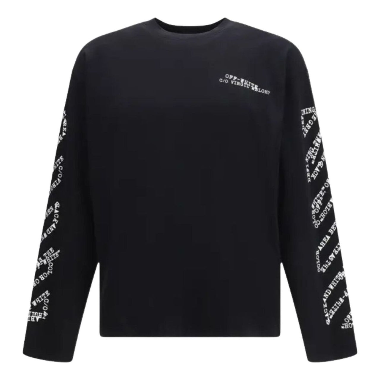 Off-White Type Arrow Diag Skate T-Shirt 'Black' 44MAB09CS26J002001