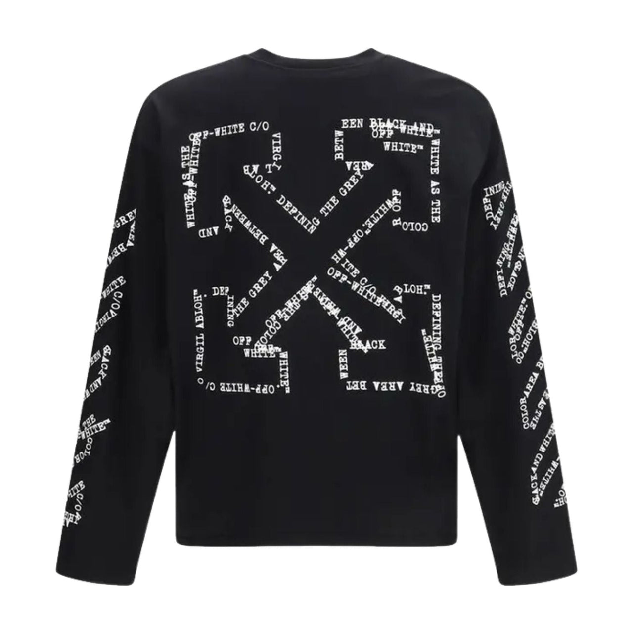 Off-White Type Arrow Diag Skate T-Shirt 'Black' 44MAB09CS26J002001