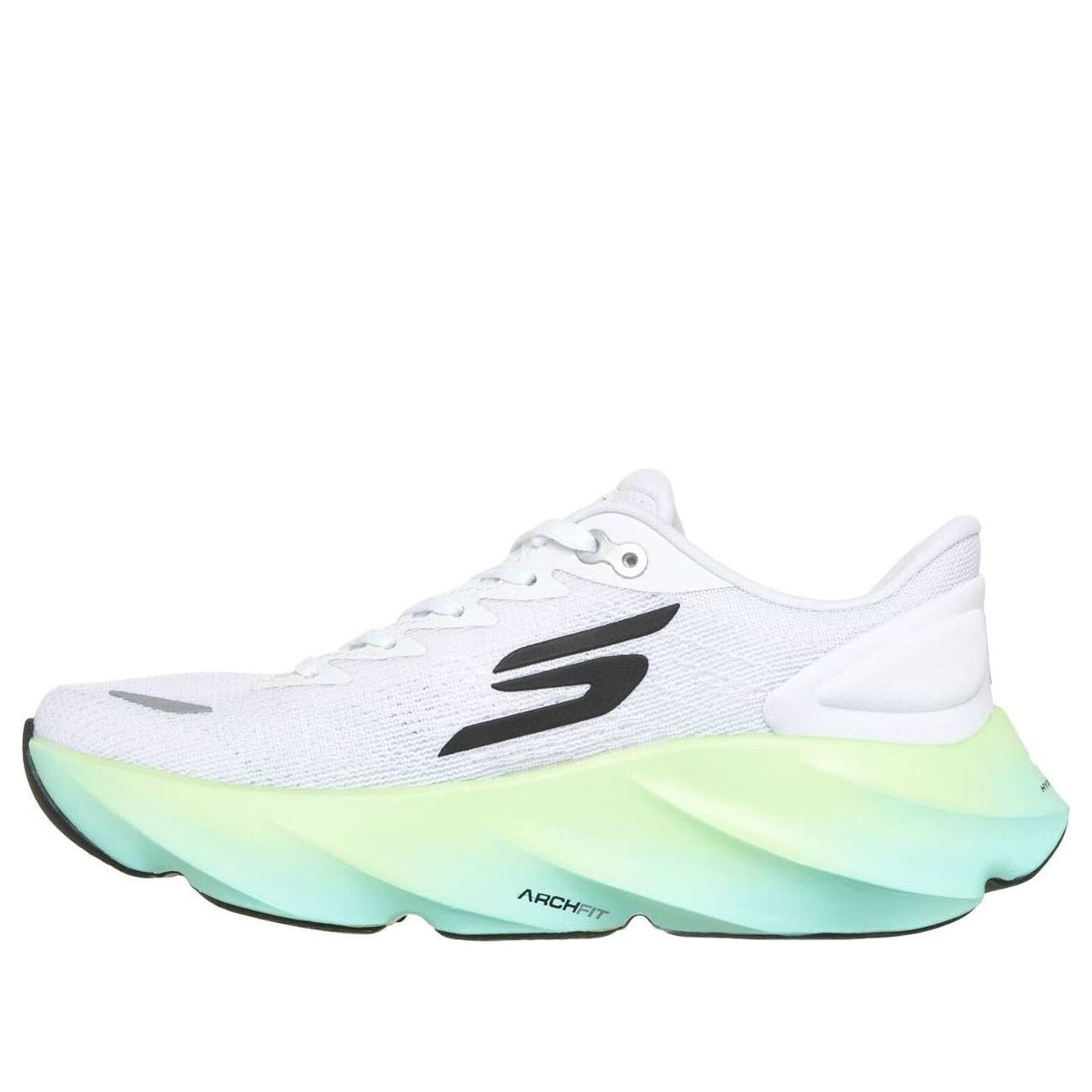 (WMNS) Skechers Aero Burst 'White Lime' 172210-WLM