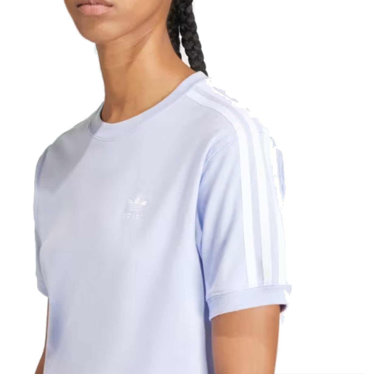 (WMNS) adidas originals 3-Stripes T-Shirt Asia Sizing 'Purple' IR8052
