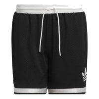 adidas Originals Classic Mesh Comfort Shorts 'Black White' IY7387
